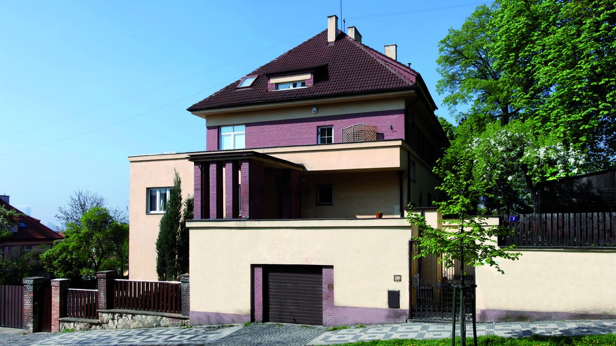 Vila stavitele Františka Strnada je jednou z nejlepších staveb architekta Kamila Roškota